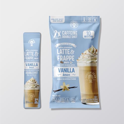 The Frozen Bean Vanilla Bean Frappe & Latte Instant Mix