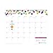 Ampersand for Blue Sky 2019-2020 Academic Year Monthly Wall Calendar, Twin-Wire Binding, 15" x 12", Dots