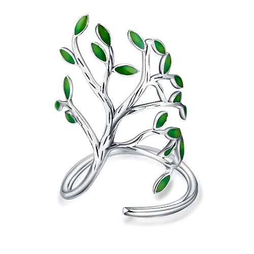 Bague feuille d'olivier en argent, le cadeau idéal pour femme