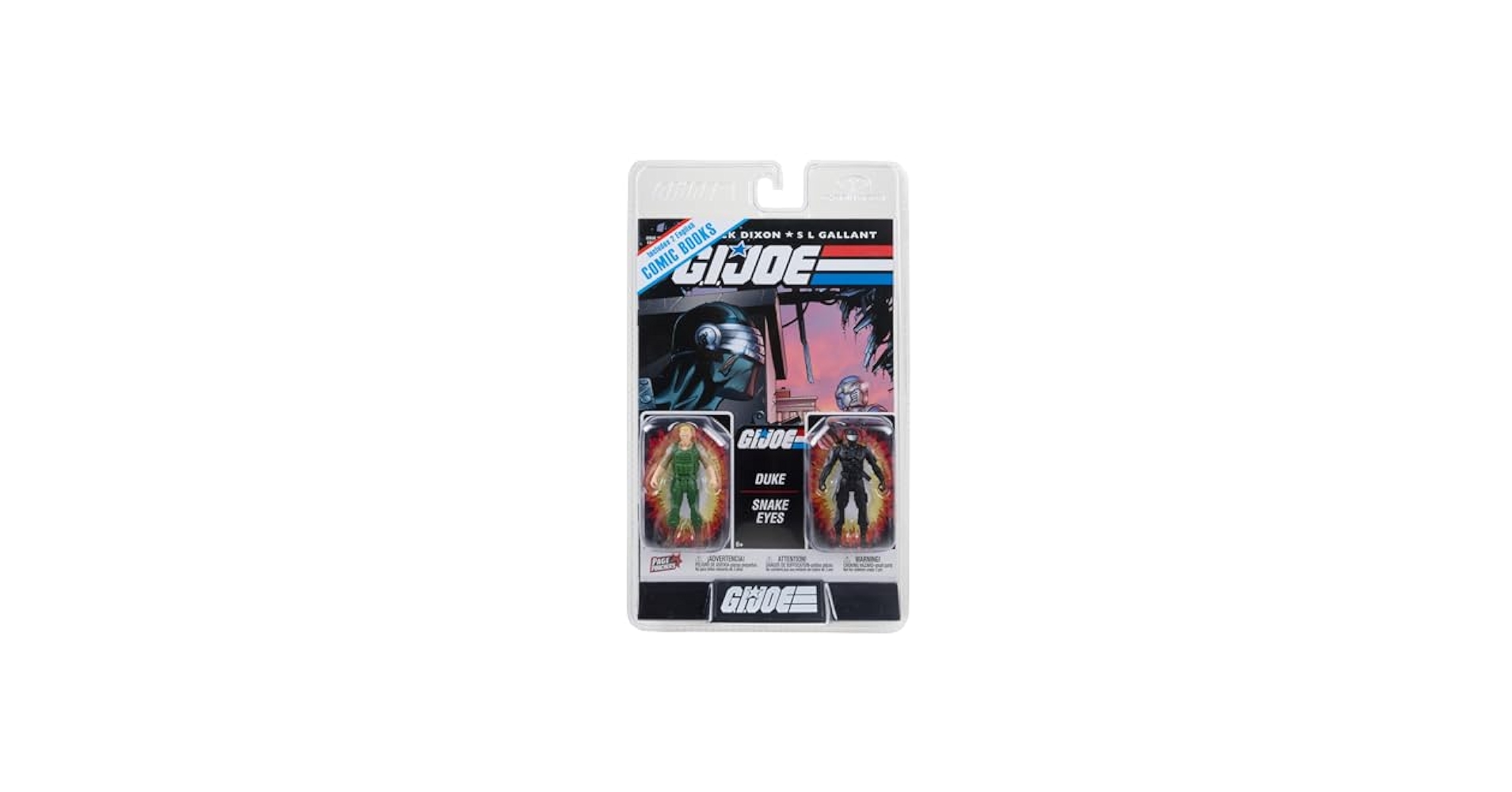 Amazon.com: McFarlane Toys - G.I. Joe Page Punchers 2pk Duke
