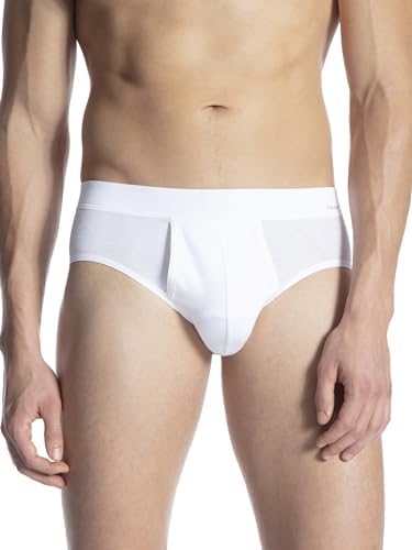 Calida Boxershort met all-over motief, model 'Enjoy New' in rookblauw