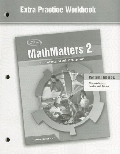 Mathmatters 2: An Integrated Program, Extra Practice