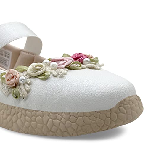 Image of KazarMax Kids Girls Floral Ballet Flat Ballerina