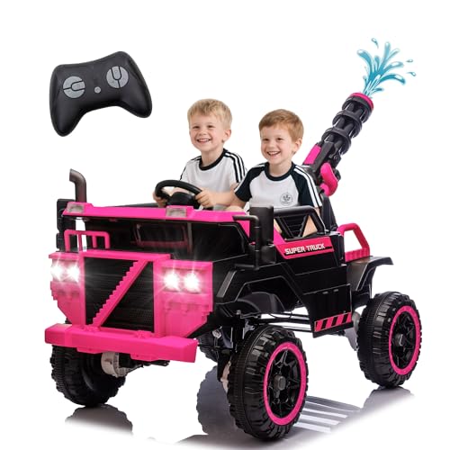 Okybaby 3 Seater Kids Ride on Truck with Water Gun,