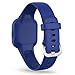 AresserA for Garmin Vivofit jr.3 Bands, Silicone Replacement Watch Bands Compatible with GarminFit jr.3 for Kids Boys Girls-3 Pack:Black&White&Navy