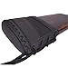WAYNE'S DOG Leather Slip-On Recoil Pad, Non-Slip Buttstock Extension for Rifles Shotguns (Canvas&Leather - Black)