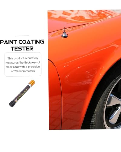 Image of Car Paint Tester, Magnetic Coating Thickness Gauge for Automotive, Portable Paint Thickness Measurement Tool with Color-Coded Assessment, Manual Operation for Vehicle Inspection