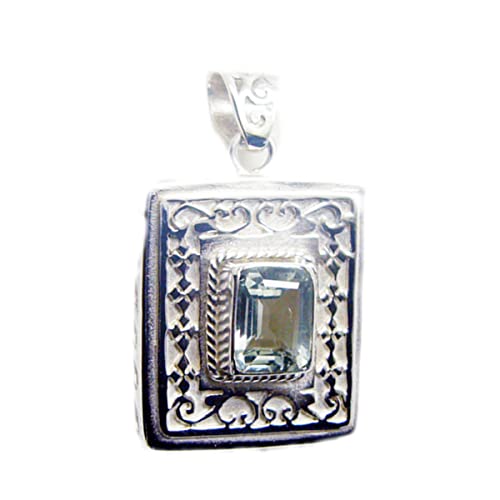 Pendentif vert améthyste en argent 925 pour sublimer vos tenues