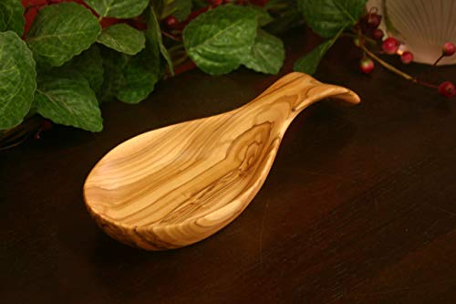 Handmade Olive Wood Kitchen Spoon Rest From Holy Land/Bethlehem #TOP3