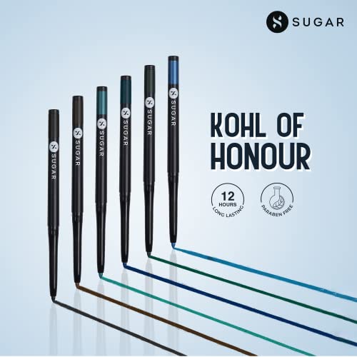 Sugar Cosmetics Kohl Of Honour Intense Kajal Ultra Creamy Texture Smudge Proof, Water Proof Kajal, Long Lasting Eye… - Image 5