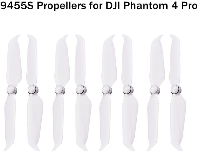 Miniatura 2 de 9455S Hélices para D-JI Phantom 4 Pro V2.0 Cuchillas avanzadas de liberación rápida de bajo ruido Tornillo accesorio cuchilla de reducción de ruido