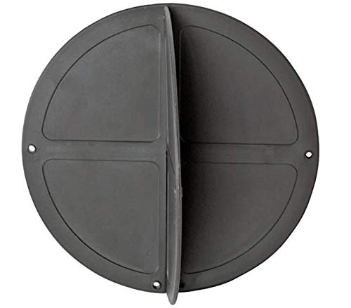 wellenshop Signal-Ankerball Durchmesser 31 cm steckbar schwarz Signalball Anker-Markierung Sichtzeichen Seezeichen Boot
