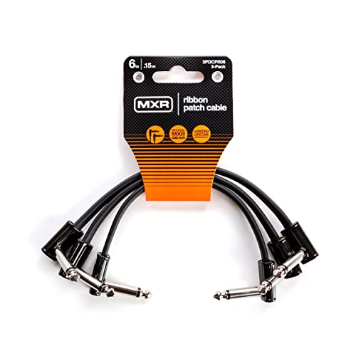Câble Patch Ruban MXR Jim Dunlop 15 cm élimine les pertes de place et bruits sur pedalboard