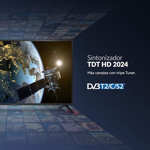 TD Systems - 40 Zoll Full HD Smart TV, Google TV, HD DVB-T2/C/S2 Television, Android 11, Modell 2024, Fernseher mit 2 Jahren Garantie - PRIME40C15GLE – Bild 3