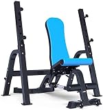Banco de pesas para silla de fitness, banco de mancuernas, banco ajustable, banco de pesas multifuncional, banco de pesas para sentadillas, banco para el...