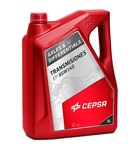 CEPSA Transmission EP 85W140 Huile Minérale pour Transmissions et boîtes Manuelles, 5 L