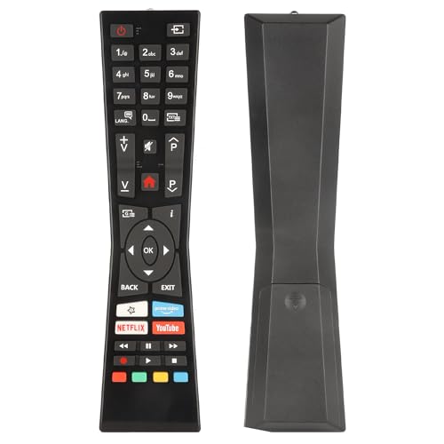 Telecomando RM-C3337 Compatibile Con JVC 4K UHD TV LT-49K790 LT-32VF52M LT-40VF52M LT-32VH52M LT-43VU63M LT-49VU63M LT-49VU73M Sostituzione Controllore Con PrimeVideo NETFLIX YouTube Pulsanti