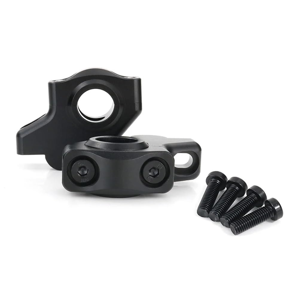 Extension support guidon 22 mm noir pour rehausser le pilotage de CRF450R et CR125R