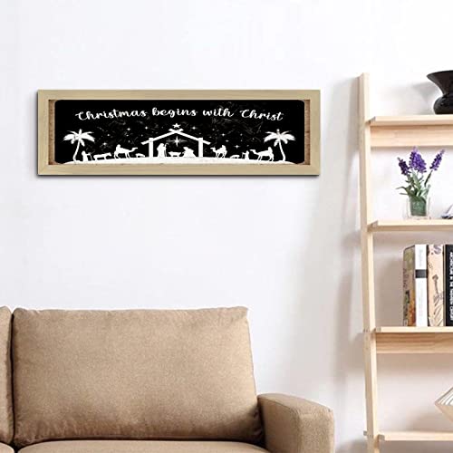 Plaque de motivation amusante Noel et decoration murale pour garde-manger - 4