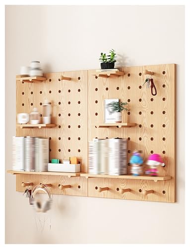 Panneau perforé personnalisable 61x81,3 cm avec étagères modulables