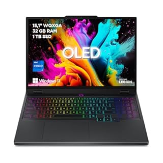 Lenovo Legion 5 Gaming Laptop - Display OLED WQXGA 15" 165Hz, Nvidia GeForce RTX 5070 8GB, Intel Core i7-13650HX, RAM 32GB, SSD 1T, Windows 11 Home, RGB Keyboard - Eclipse Black