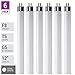 KOR (Pack of 6) F8T5/CW - T5 Fluorescent 4100K Cool White - 8 Watt - 12