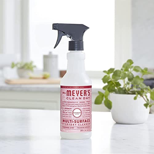 Image of Mrs. Meyer's Multi-Surface Cleaner, Peppermint, 16 OZ (Pack of 6)