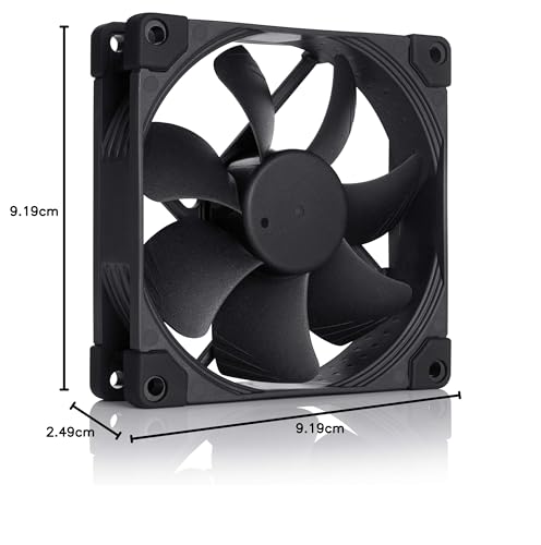 Noctua NF-A9 PWM chromax.black.swap, Premium Quiet Fan, 4-Pin (92mm, Black) - Image 7