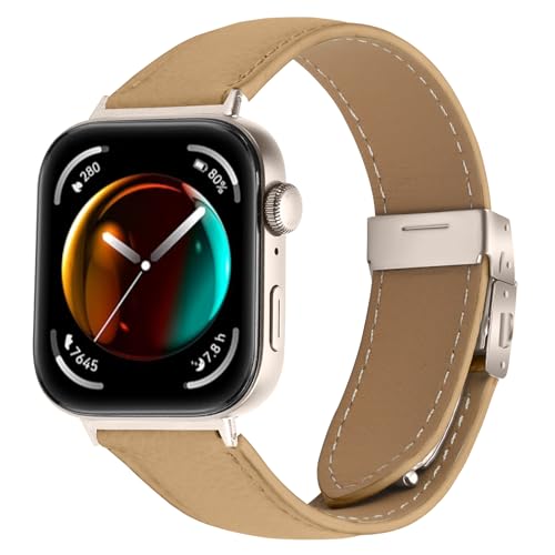 AsohsEN ���U�[�X�g���b�v Huawei Fit 4/Fit 4 Pro�Ή� ���߉\�ȃX�^�[���C�g�܂肽���ݎ��N���X�v �J�W���A���X�|�[�c�t�B�b�g�l�X�o���h Huawei Fit 3�o���h�p ���f�B�[�X �����Y (���C�g�u���E���A�����T�C�Y)