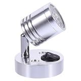 ULTECHNOVO Argento Plafoniera Regolabile Alluminio LED in Camper e Barca