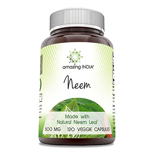 Amazing India Neem (Made with Natural Neem Leaf) Supplement |