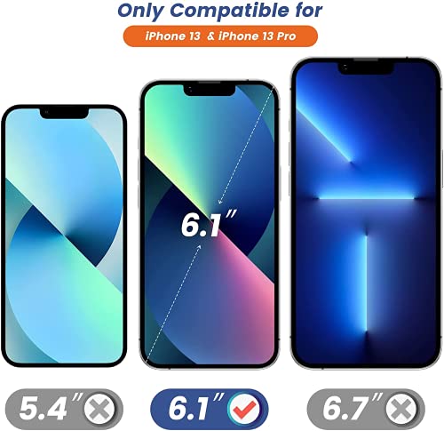 Mkeke Compatible For Iphone 13 Screen Protector/Iphone 13 Pro Glass Screen Protector Tempered 6.1 Inch 3-Pack #TOP1
