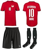 nationshirt Österreich Trikot Wunschname Und Wunschnummer Hose + Stutzen WM EM BR/R (140)