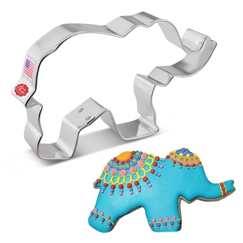 Ann Clark Cookie Cutters Elephant Cookie Cutter 5.25