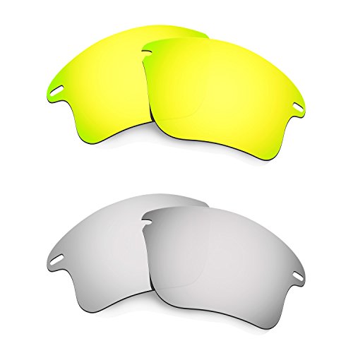 Lentes de repuesto Oakley Fast Jacket XL para solucionar cristales rayados u opacos