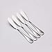 Butter Knife, McoMce Durable Stainless Steel Spreader Knife, Professional Cheese Spreaders, Convenient Butter Knives, Butter Knife Spreader Set of 4 for Breakfast, Butter, Cheese and Condiments