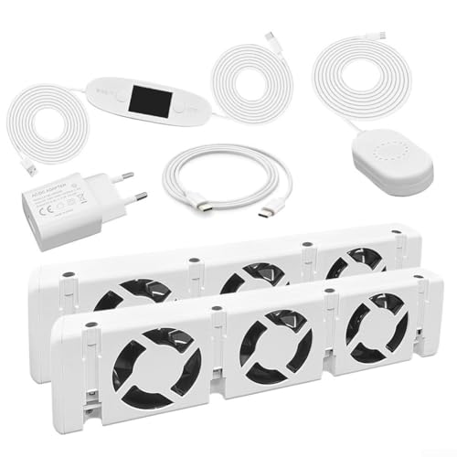 Duo-Set Ventilatore per radiatore, ventola di raffreddamento, Smart Radiator Booster Kit di...