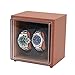 Produktbild GFFTYX Holz Uhrenbeweger Mechanische Uhrenbox - Automatische Schütteluhr für Uhren Mechanische Uhren Aufbewahrung für den Haushalt Wicklung Uhrenbox Wipptisch Drehtisch Doppeltisch Tisch Mini - 16x11,