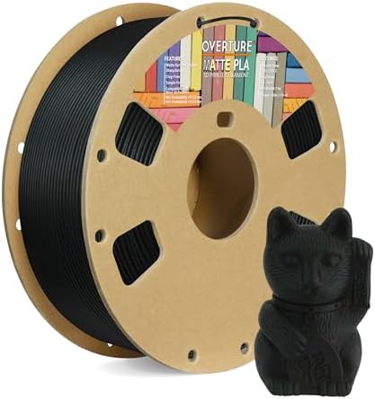 OVERTURE Matte PLA Filament 1,75mm, szpula 1kg(2,2lbs), dokładność wymiarowa +/- 0,03 mm (trawa zielona)