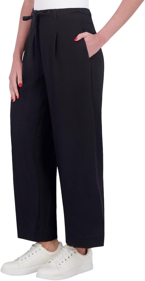 DKNY Women's Pull On Drawstring Ankle Pant - Image 3