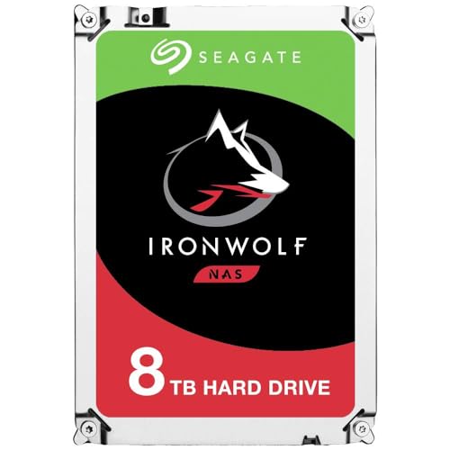 Amazon | Seagate HDD Ironwolf 3.5インチ 8TB SATA 6GB/s