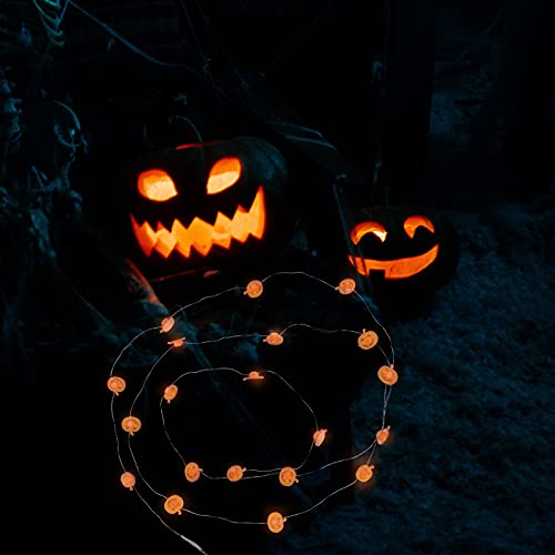 1 pc abóbora corda luz criativa festival levou luz de abóbora