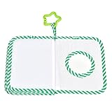 ღღღBaby-Fotoalbum besteht aus kindersicherem Stoff und die niedlichen Muster verblassen nicht. Der transparente Fotoschlitz im Inneren ist glatt und geschmacksneutral. Der fünfzackige Stern-Beißring wurde speziell für Babys zum Kauen entwickelt.