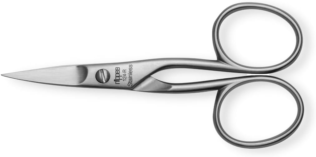 Nippes Solingen Nail scissors, 1 piece, stainless steel, 9 cm