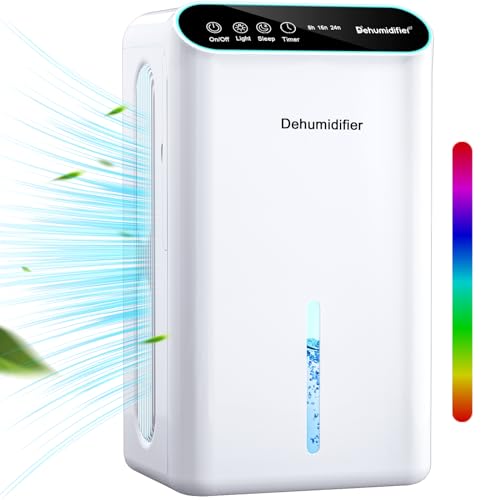 Dehumidifiers for Home, Up to 800 Sq.ft, 86oz Water Tank,