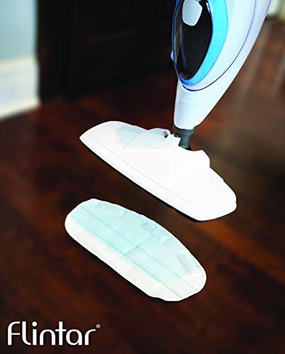 Flintar 8-Pack Replacement Steam Mop Pads, Compatible With Pursteam Puresteam Thermapro 211 10-In-1 Steam Mop Cleaner #TOP5