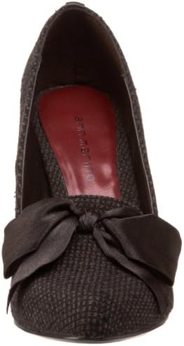 Ann Marino Women's Caitlyn Pump,Brown Fabric,7.5 M US | Image 1