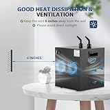 BAOSHISHAN Aquarium Chiller Water Cooler 300L Chiller Bounus Pump Kit Fish Tank Chiller Seafood Cultivation Equipment for Fresh/Salt Water Waterweeds Jellyfish Coral Crystal Shrimp - Image 4