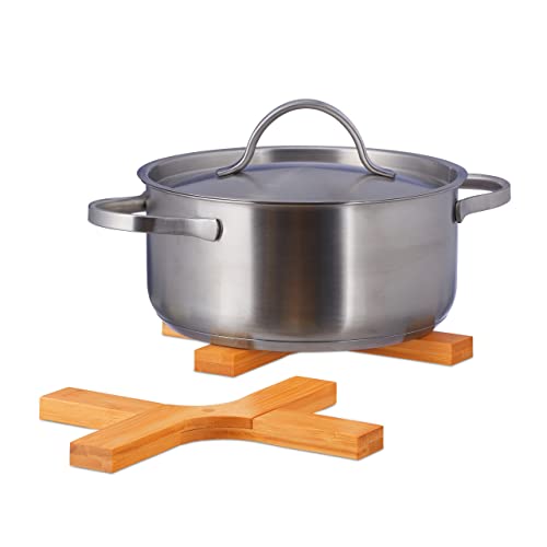 Vassoio 3 In 1 In Legno Di Acacia – Sottopentola E Raccoglibriciole – Kalmar Home 40x21 Cm - 4