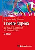 Lineare Algebra: Ein Lehrbuch über die Theorie mit Blick auf die Praxis (Springer Studium Mathematik (Bachelor))